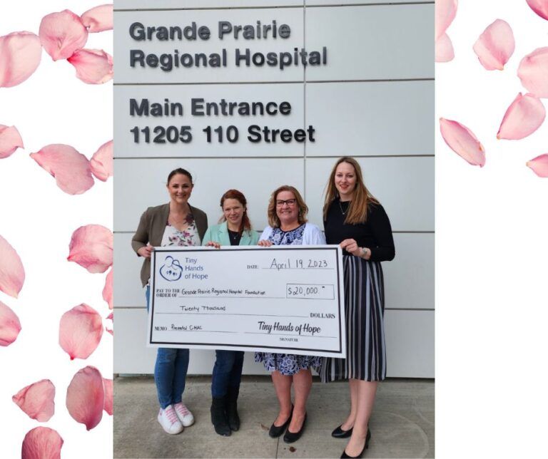 $20k donation made toward prenatal CMAC machine at Grande Prairie Regional Hospital