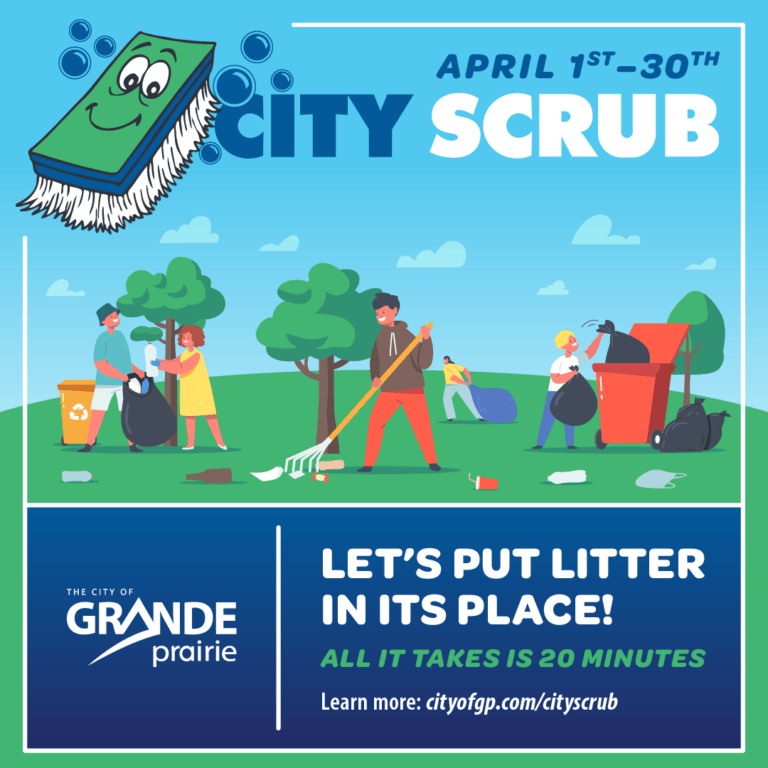 Annual City Scrub happening throughout April