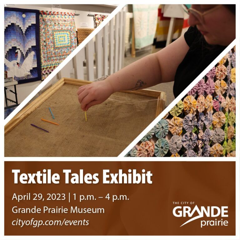 Residents invited to new Textile Tales exhibit launching at Grande Prairie Museum