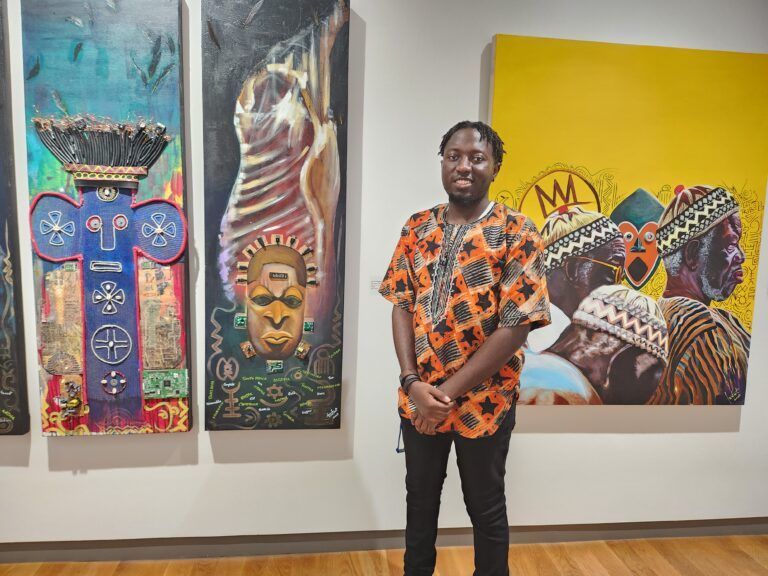 Cameroonian student, artist among NWP students exhibition