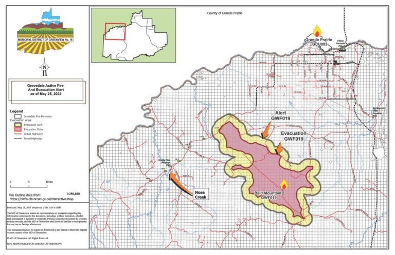 MD cancels wildfire alert for area south of Grovedale