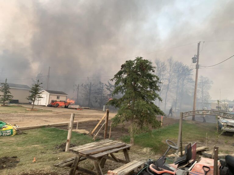 Community rallies after four Hines Creek homes destroyed by fire