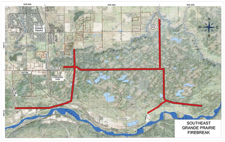 City officials “hopeful” that southeast firebreak comes in below budget