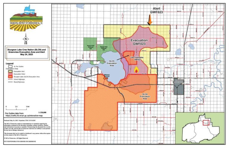 Evacuation order around Sturgeon Lake Complex wildfires ended