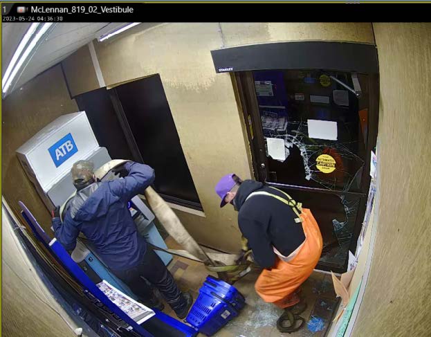 McLennan RCMP investigate break and enter, attempted ATM theft