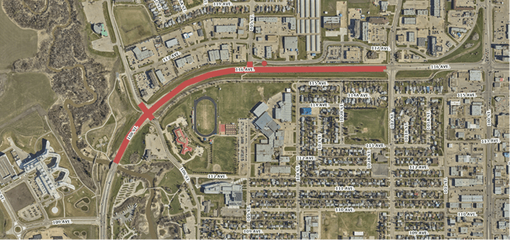 116 Avenue construction starts Thursday, expected to cause delays