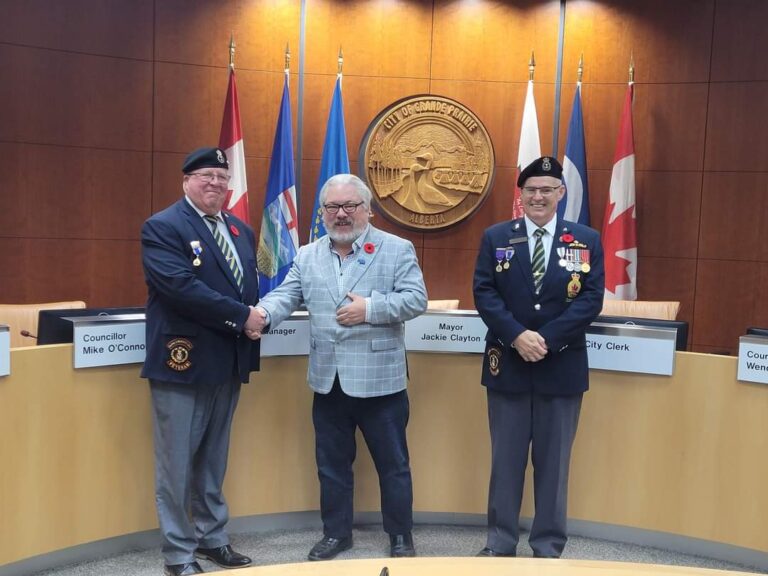 Legion launches poppy campaign in Grande Prairie