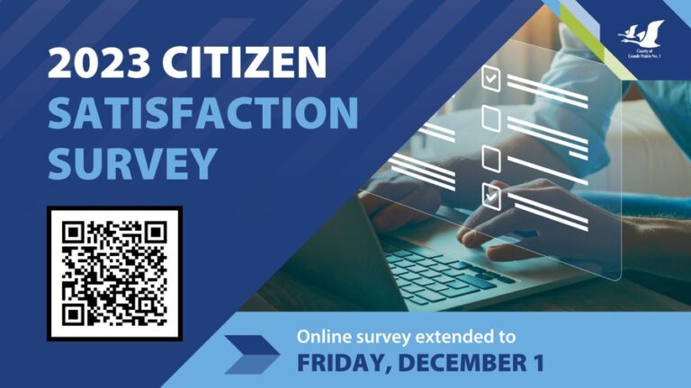 County of Grande Prairie extends Citizen Satisfaction Survey deadline