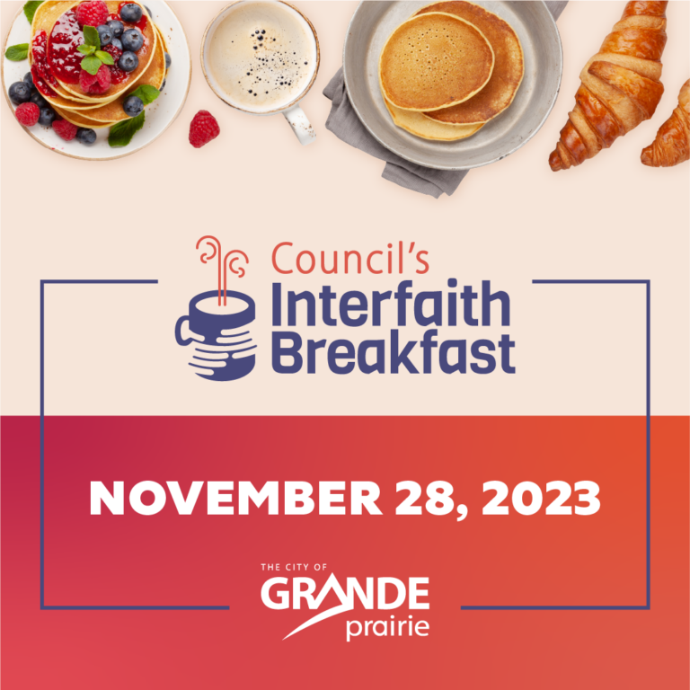 Grande Prairie city council to host Interfaith Breakfast
