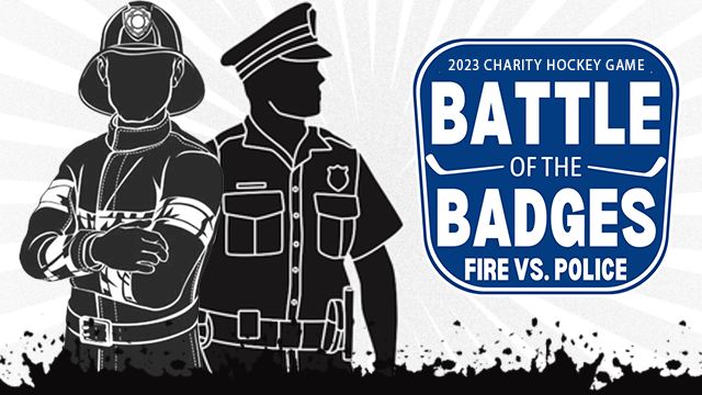 Battle of the Badges charity hockey game set to light up the ice Sunday