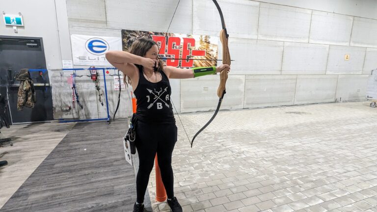 12-year-old archer targets gold in 2024 Alberta Winter Games