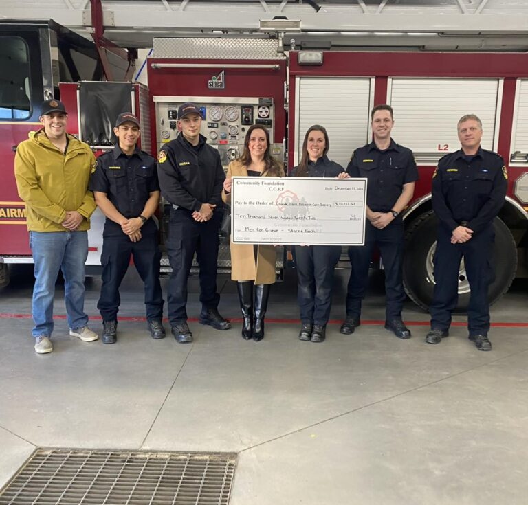 $10K raised for the Palliative Care Centre by the County Firefighters Charitable Foundation