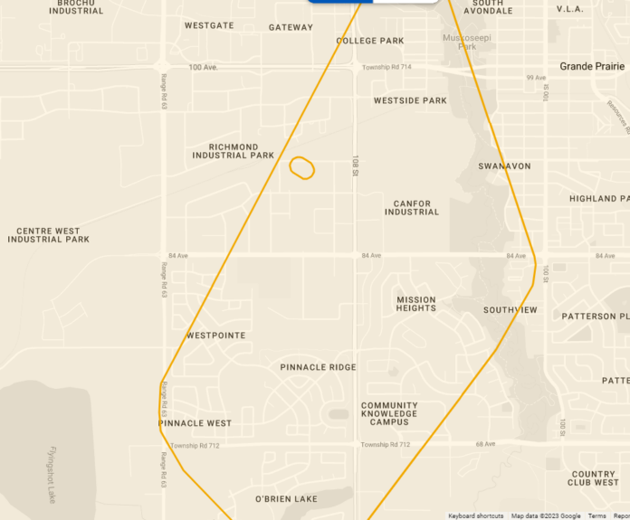 Power outage impacting large swath of Grande Prairie My Grande