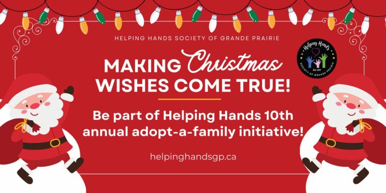 Significant number of Christmas Hampers left to be sponsored through the Helping Hands Society