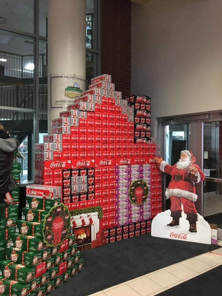 Northern Bottling Distributors pops Christmas season off with Coca-Cola donations
