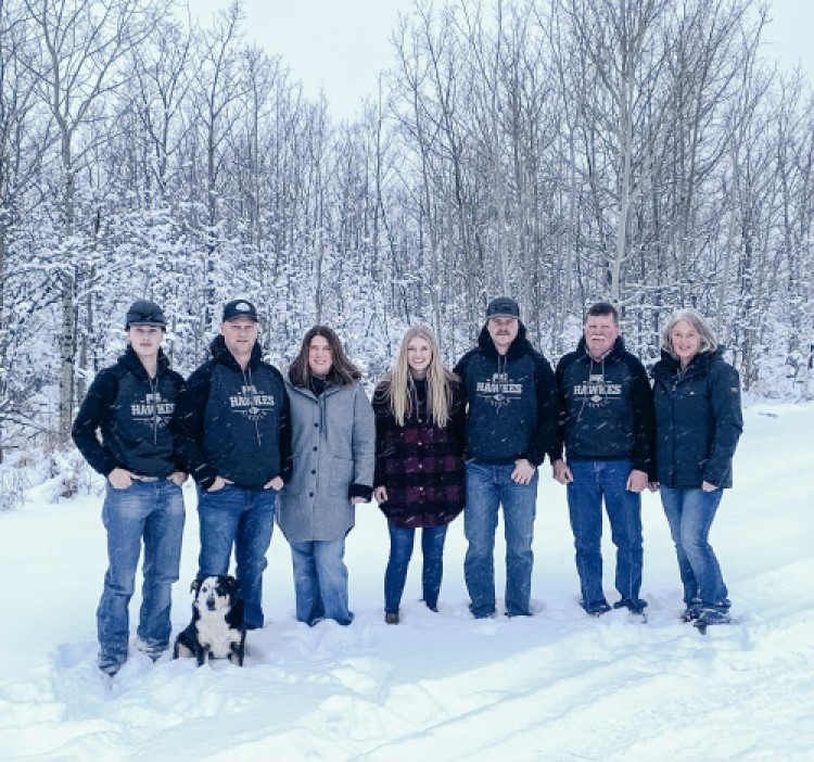 Hawkes-Johnson family wins 2024 Farm Family of the Year Award