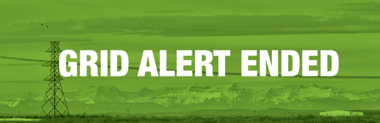 AESO ends province-wide electrical grid alert