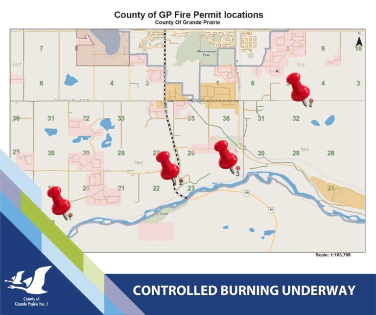 County to conduct controlled burns along fireguard
