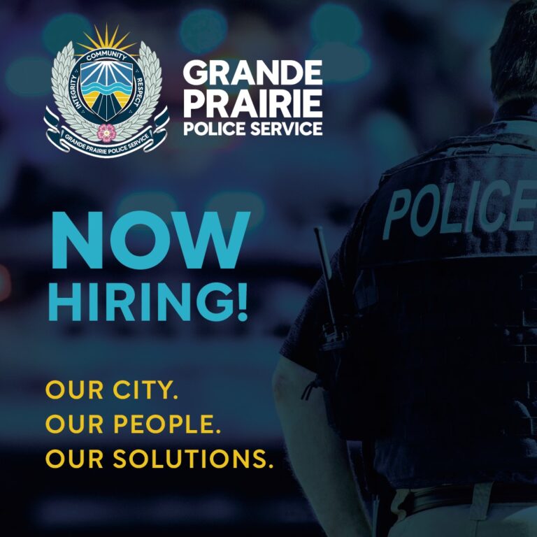 Grande Prairie Police Service to hold first recruitment class in the spring
