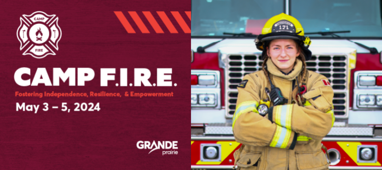 Grande Prairie Fire Department launches fire training camp for young women and gender-diverse residents