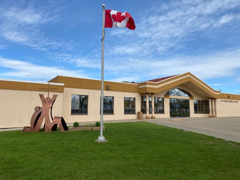 HFCRD conducts hazardous materials assessment in St. Thomas More School