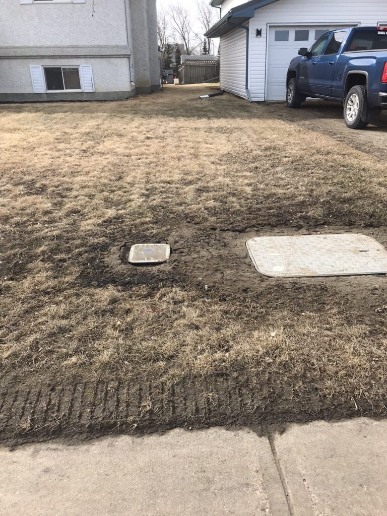 Frustrations mount among some Sexsmith residents after wintertime fibre line installation