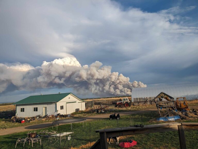 UPDATED: Residents from Township Road 744 to 750 and Township Road 744 to 730 and Range Road 32 placed on evacuation alert due to ongoing Teepee Creek wildfire