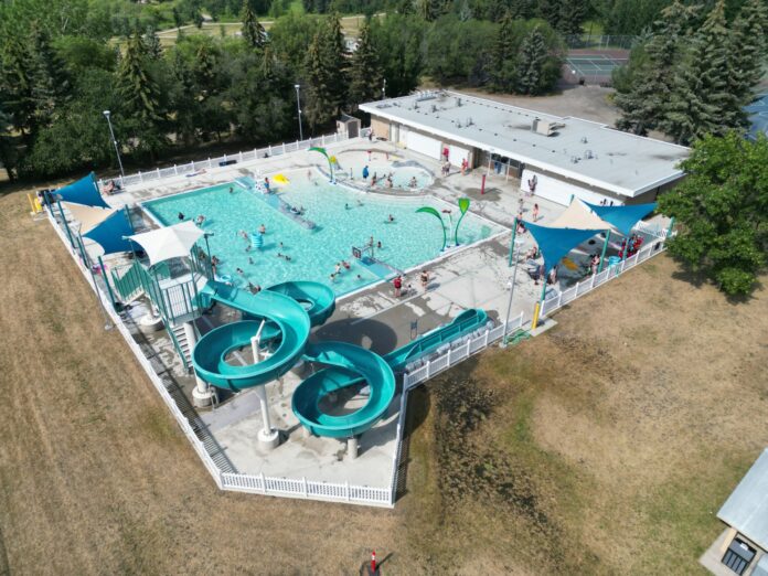 Aquatera Outdoor Pool (Supplied, City of Grande Prairie)