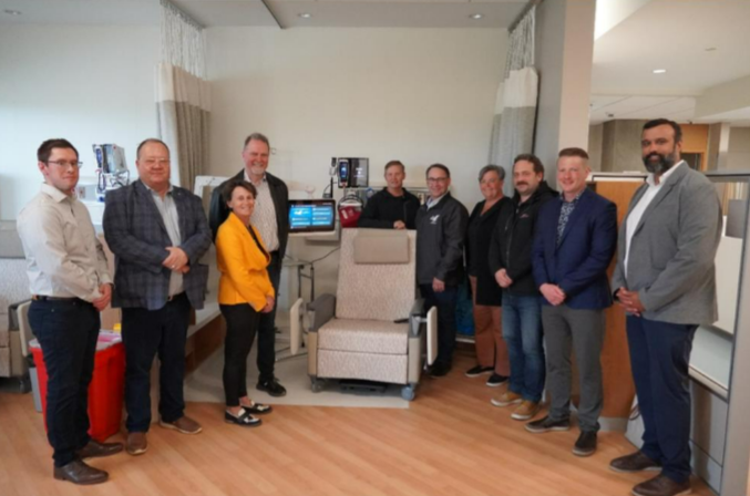 County of Grande Prairie donates funds to purchase nearly 300 televisions for GP Regional Hospital rooms