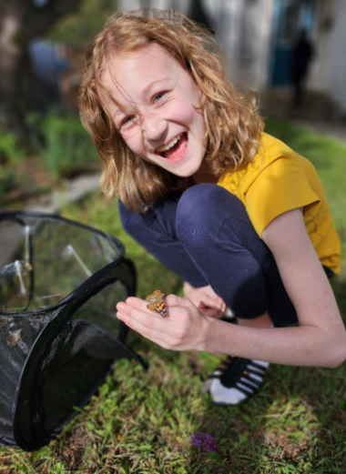 1,700+ Grande Prairie area students release newly hatched butterflies into the wild