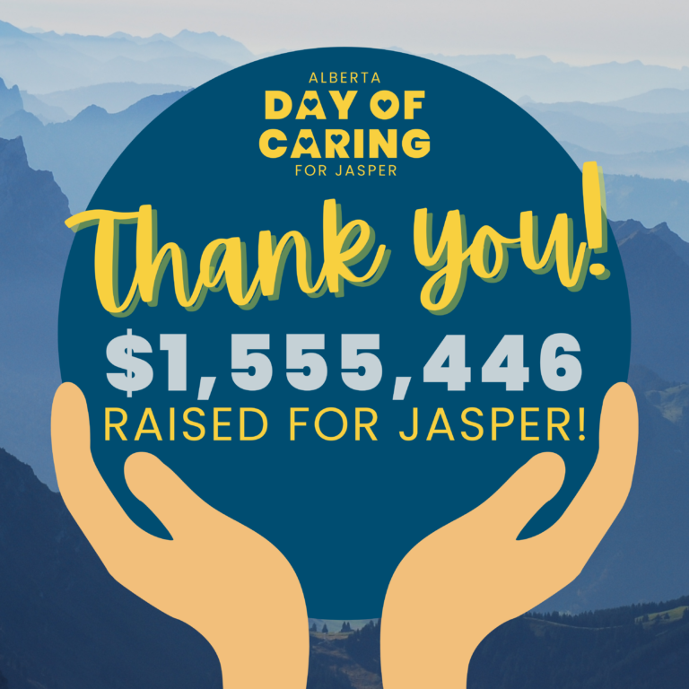 Alberta Day of Caring for Jasper raised more than Alberta $500K