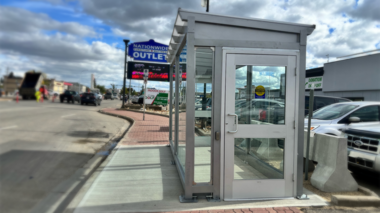 New heated transit shelters available for bus users ahead of the cold season