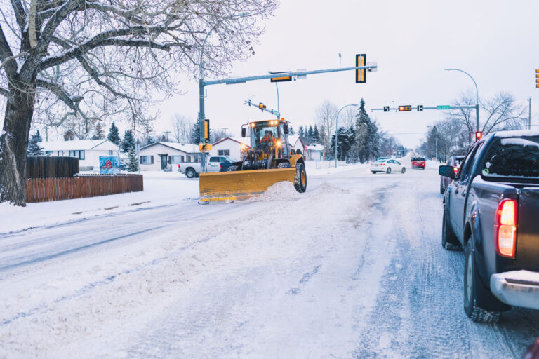 City crews continue late-season snow clearing operations