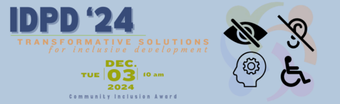 IDPD '24 banner (Supplied, IDPD planning committee)
