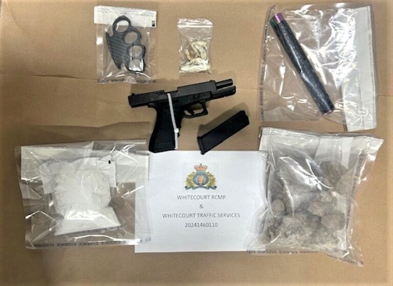 Whitecourt RCMP arrest one following “significant drug seizure” during traffic stop