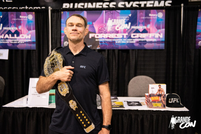 UFC Champion Forest Griffin (Supplied, GrandCon)