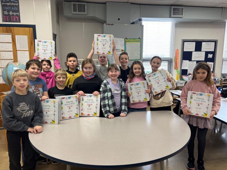 Bonanza School students complete school project to help classmates who are deaf and hard of hearing