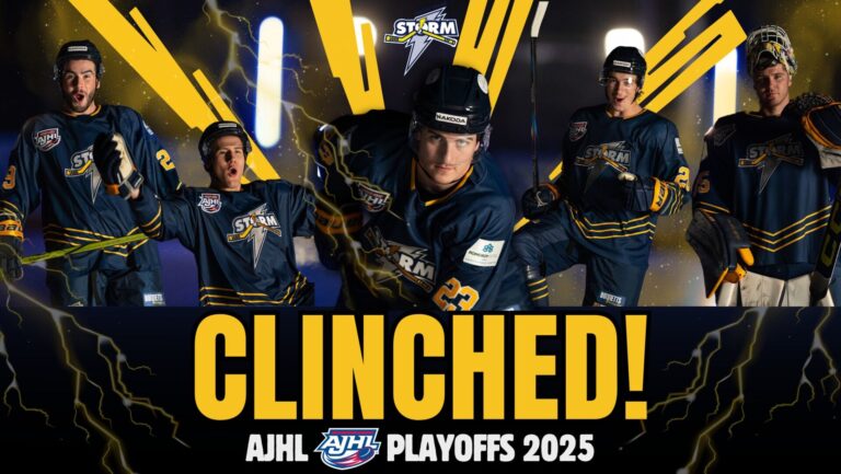 GP Storm clinches 2025 AJHL playoff spot