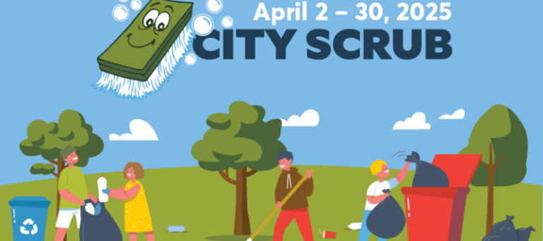 Residents encouraged to clean up winter litter during annual City Scrub event