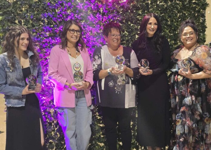 2025 Women of Influence Award winners (Steph Ostlund, 2Day FM staff)