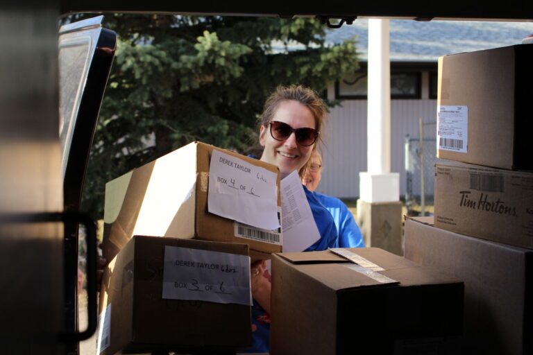 Freshly baked smiles delivered to Grande Prairie schools