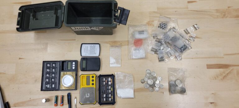 Weapon, drugs seized following suspicious vehicle complaint