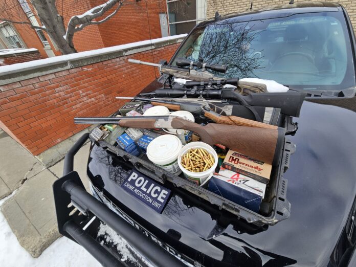 Firearms seized by police (Supplied, RCMP)