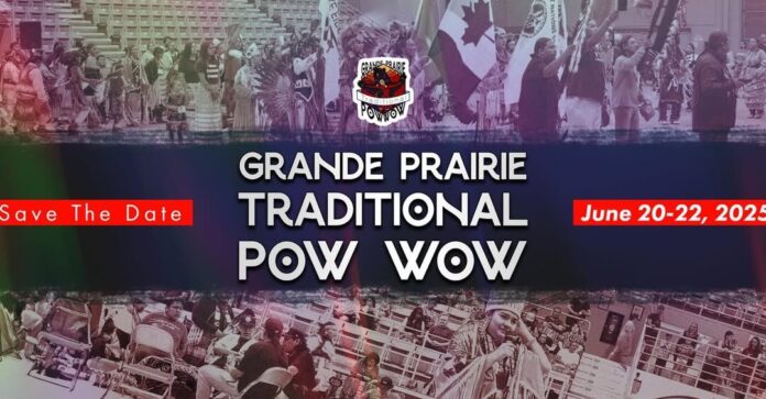 Photo from the Grande Prairie Traditional Pow Wow