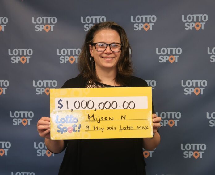 LOTTO MAX winner Mijeen Naude (Photo provided)