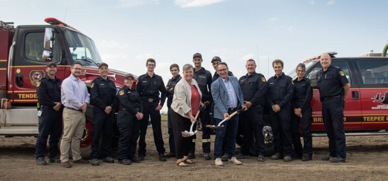 County breaks ground on new Teepee Creek fire station