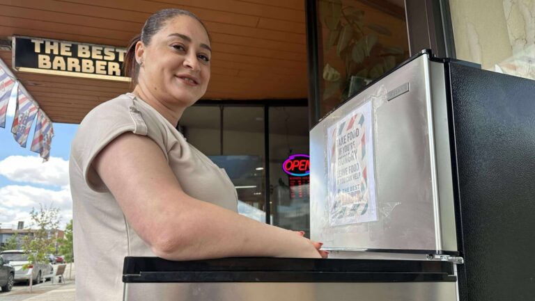 Grande Prairie business owner looks to fridge the gap for those in need