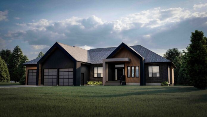 2026 Rotary Dream Home render (Photo provided by the Rotary Clubs of Grande Prairie)