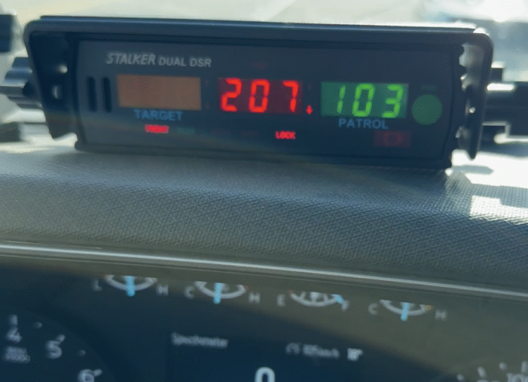 Too fast, mildly felonious: Fairview man clocked doing 200+ km/h on Highway 2