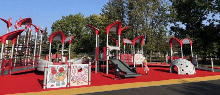 Lions Park new inclusive playground is now open to the community